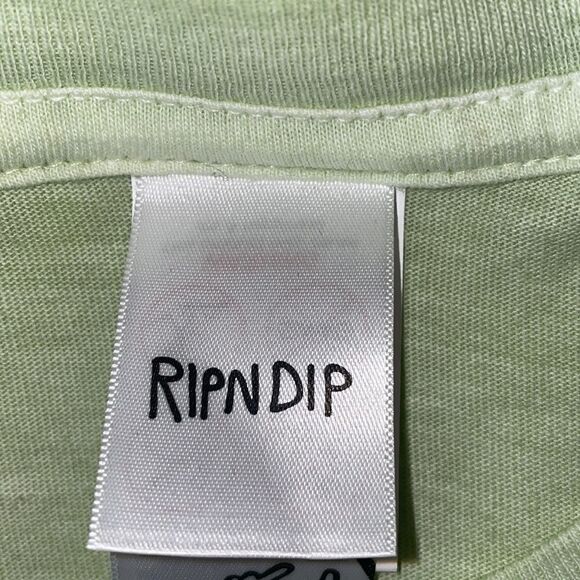 Ripndip Lonely Lover T-Shirt - Light Lime size xl - Picture 9 of 10